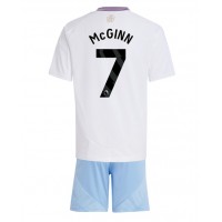 Aston Villa John McGinn #7 Bortedraktsett Barn 2024-25 Kortermet (+ Korte bukser)